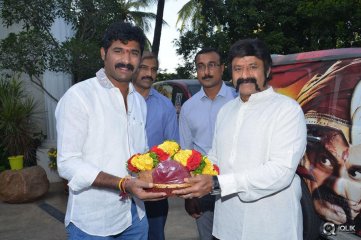 Balakrishna Flagging NBK Helping Hands All India Shata Punyakshetra Jaitrayatra